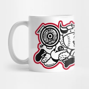 Mr.Viking Red Mug